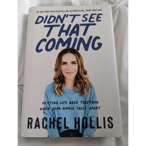 New Didn't See That Coming By Rachel Hollis Hardback Book